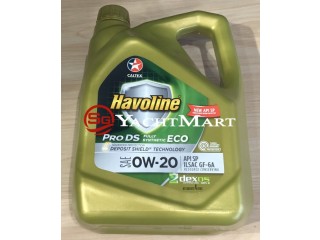 CX Havoline PRO DS Fully Synthetic ECO 0W-20, 4L